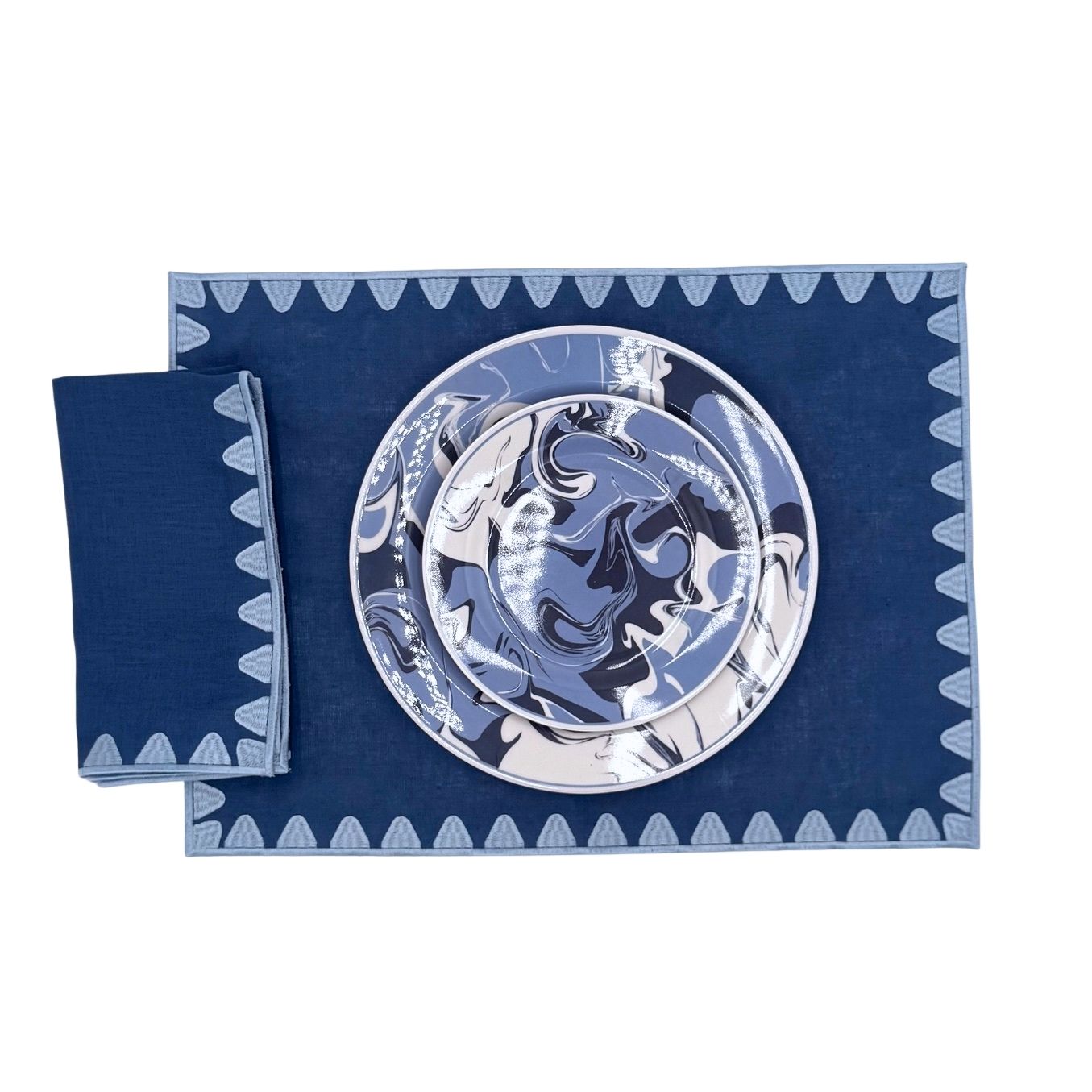 The Blue Grotto Plate Set