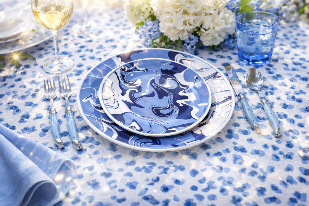 The Blue Grotto Plate Set