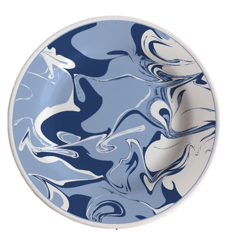 The Blue Grotto Plate Set