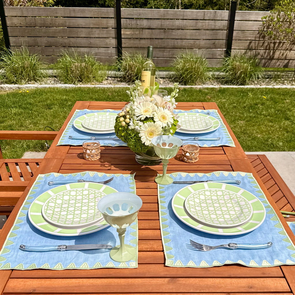 The Palm Court Plate Set