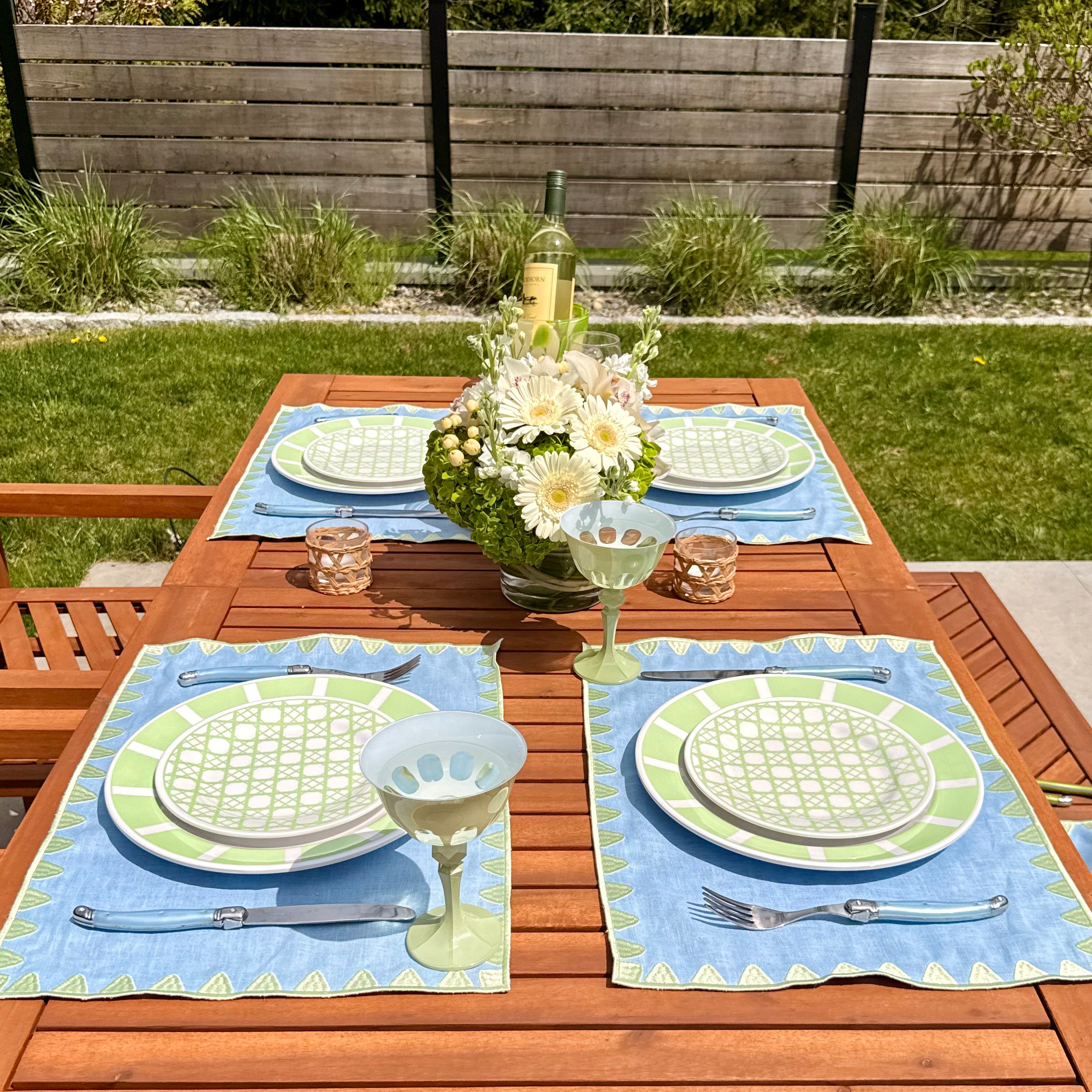 The Palm Court Plate Set